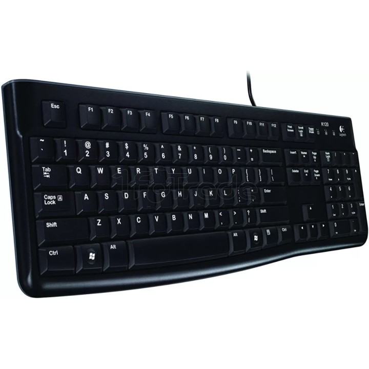 Clavier Logitech K120 Qwerty USB (OEM) (Noir) | Ordiland