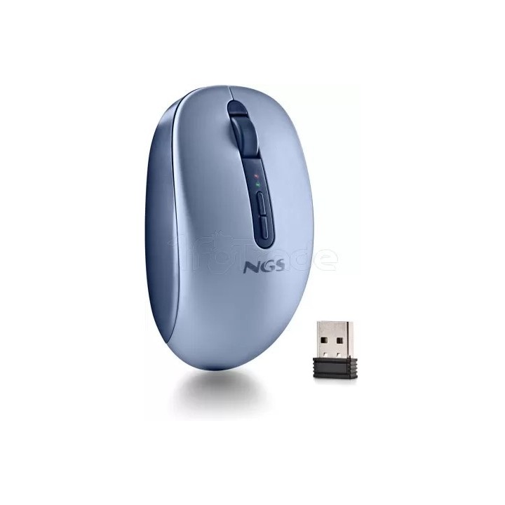 Souris sans fil NGS Fog Dual (Bleu) | Ordiland