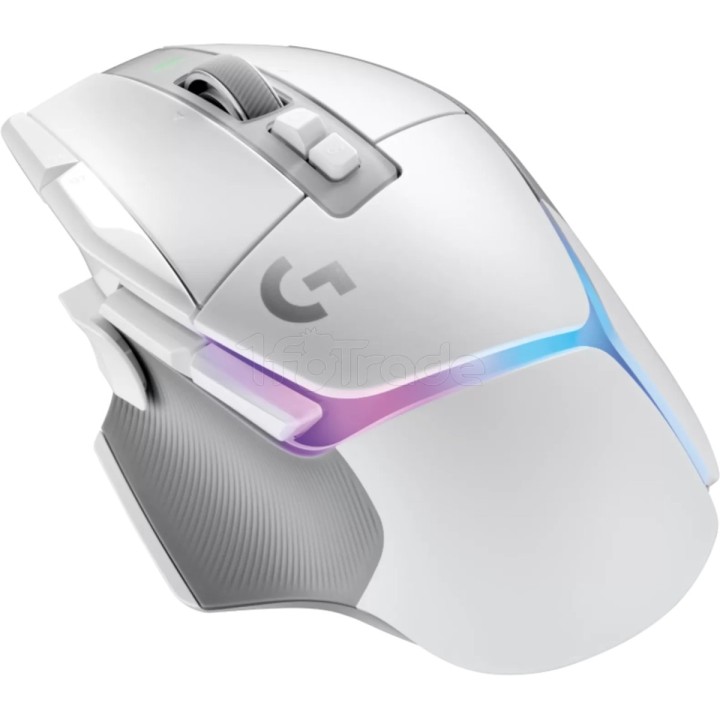 Souris sans fil Logitech G502 X Plus RGB (Blanc) | Ordiland