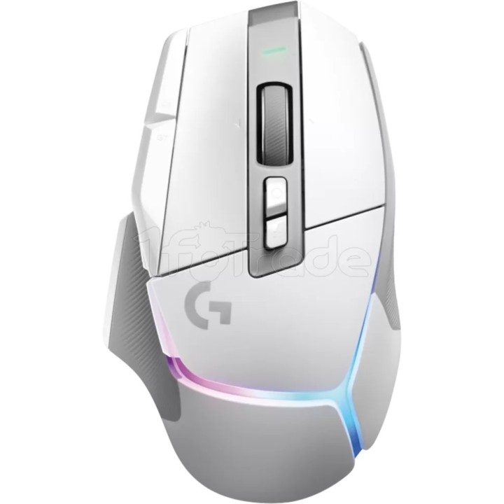 Souris sans fil Logitech G502 X Plus RGB (Blanc) | Ordiland