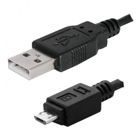 Cable USB 2.0 Type-A Male vers Micro-B Male