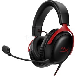 Casque Gamer filaire HyperX Cloud III (Noir/Rouge) | Ordiland