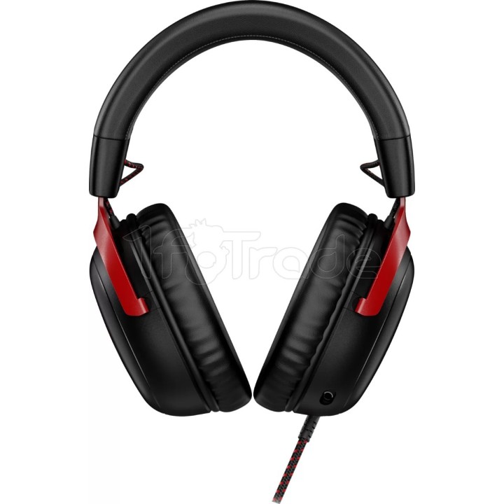 Casque Gamer filaire HyperX Cloud III (Noir/Rouge) | Ordiland