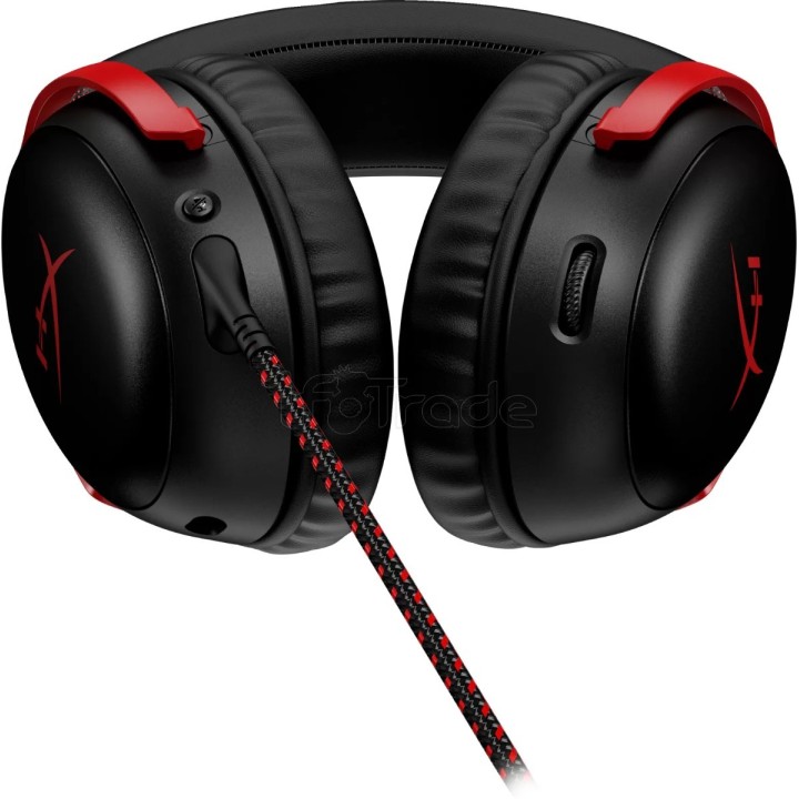 Casque Gamer filaire HyperX Cloud III (Noir/Rouge) | Ordiland