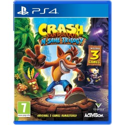 Jeux PS4 : Crash Bandicoot N'Sane Trilogy - Occasion