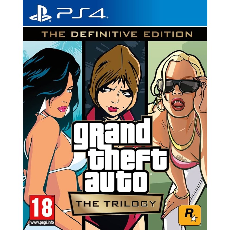 Jeux PS4 : GTA Trilogy - Occasion