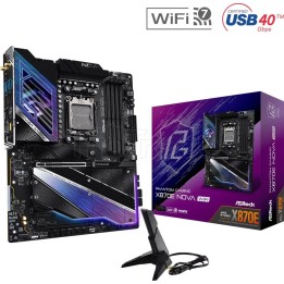 Carte mère ASRock X870E Nova WiFi (AMD AM5) | Ordiland