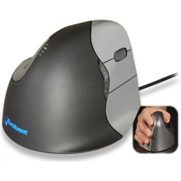 Souris filaire Evoluent Verticale 4 pour droitier | Ordiland