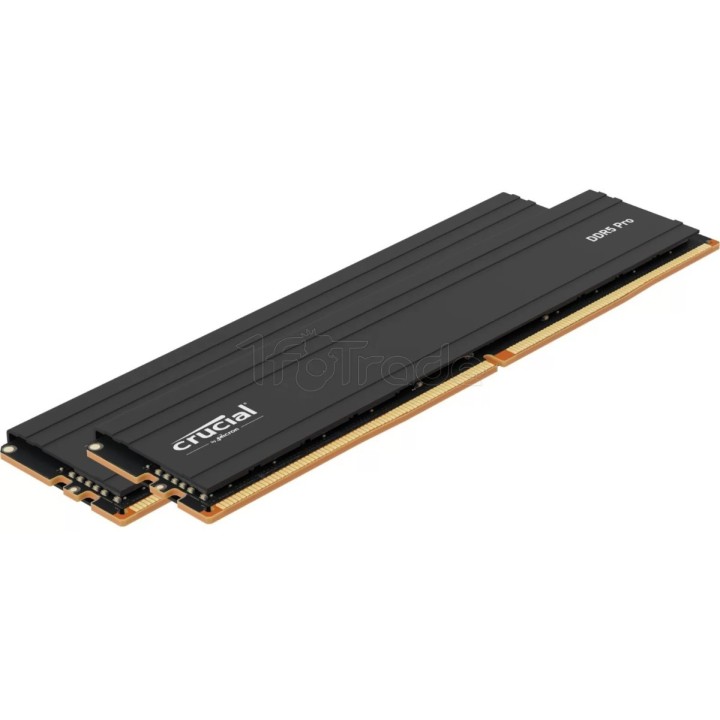 Mémoire 48Go (2x24Go) DIMM DDR5 Crucial Pro 5600MHz | Ordiland