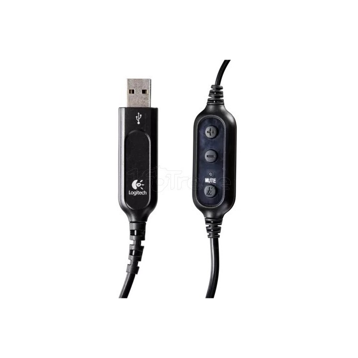 Casque Micro Logitech Headset PC 960 USB (Noir) | Ordiland
