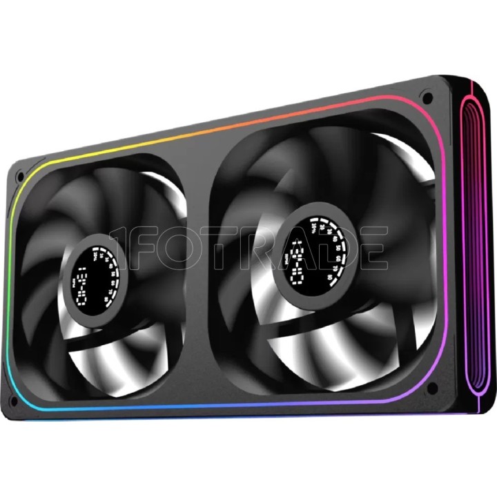 Double Ventilateur de boîtier Xigmatek Aero Dgt RGB | Ordiland