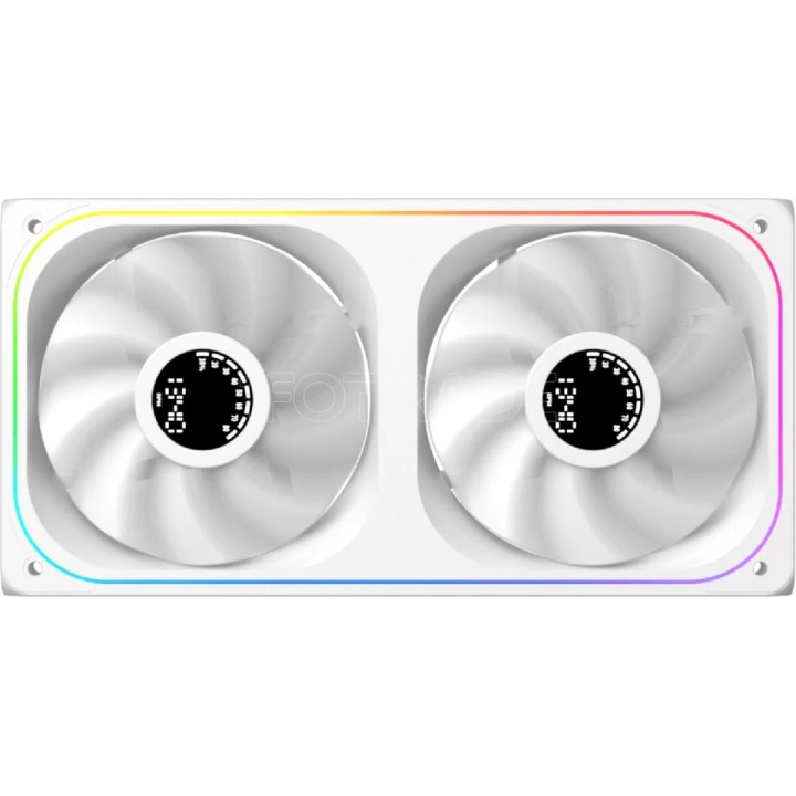 Double Ventilateur de boîtier Xigmatek Aero Dgt RGB | Ordiland