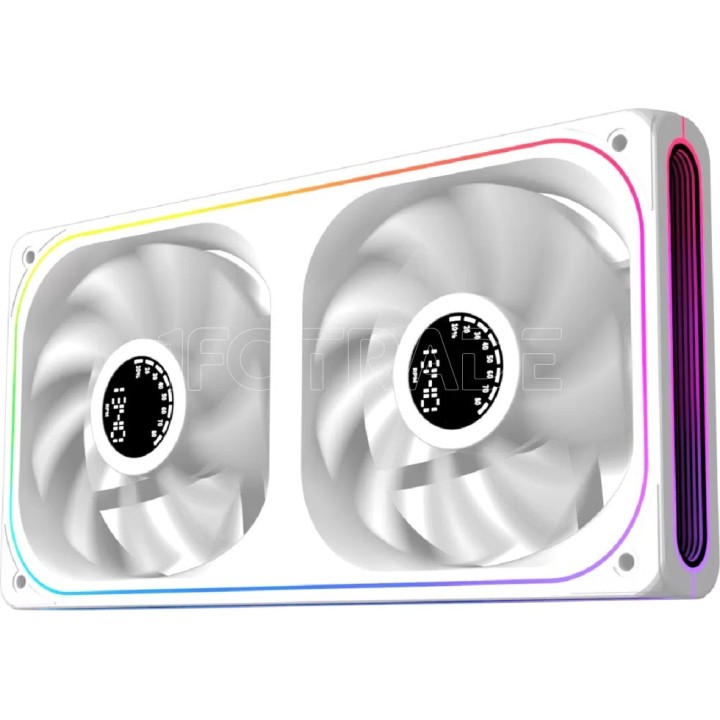 Double Ventilateur de boîtier Xigmatek Aero Dgt RGB | Ordiland