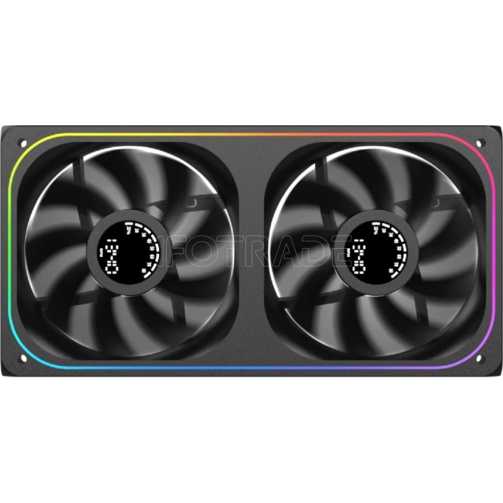 Double Ventilateur de boîtier Xigmatek Aero Dgt | Ordiland