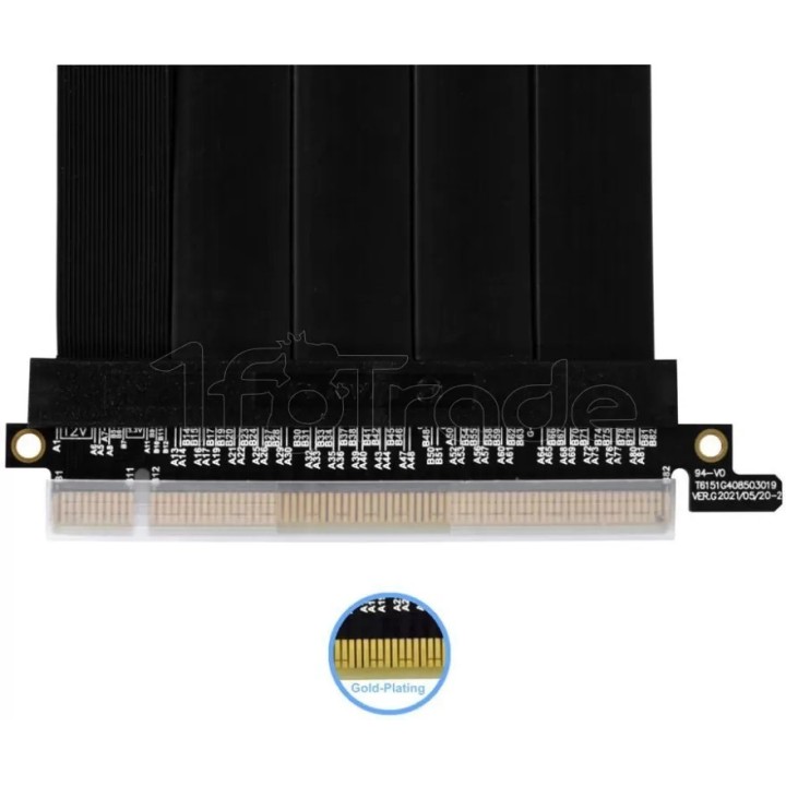 Riser PCIe 4.0 16X Lian Li 60cm (Noir) | Ordiland