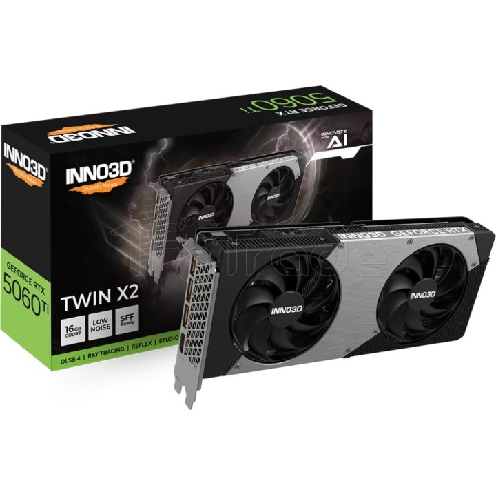 Carte graphique INNO3D GeForce RTX 5060 Ti Twin X2 | Ordiland