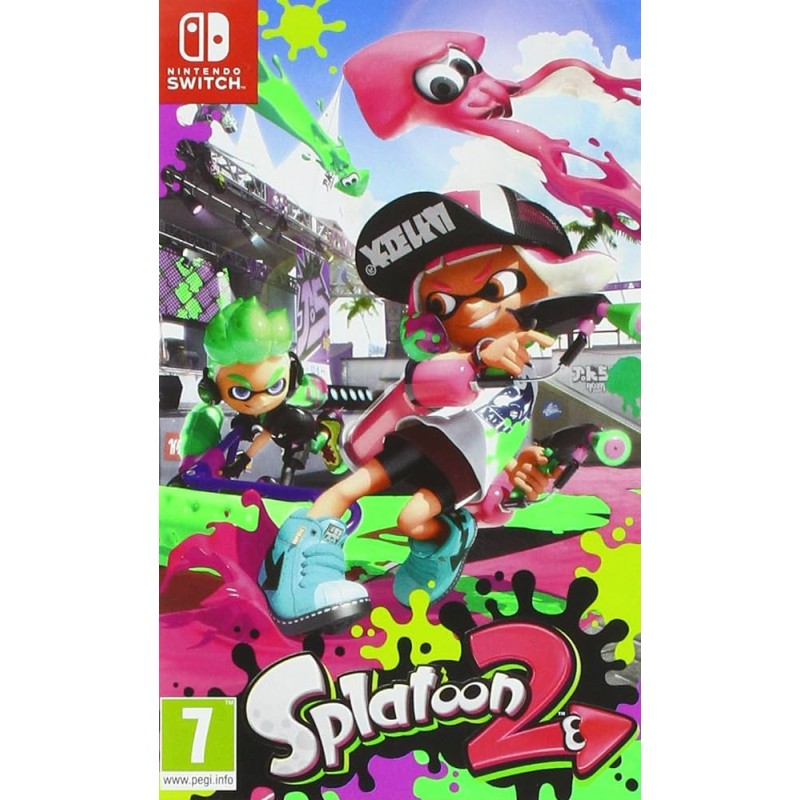 Jeux Nintendo Switch : Splatoon 2 - Occasion