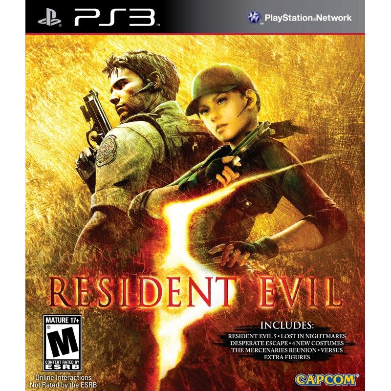 Jeux PS3 : Resident Evil 5 - Occasion