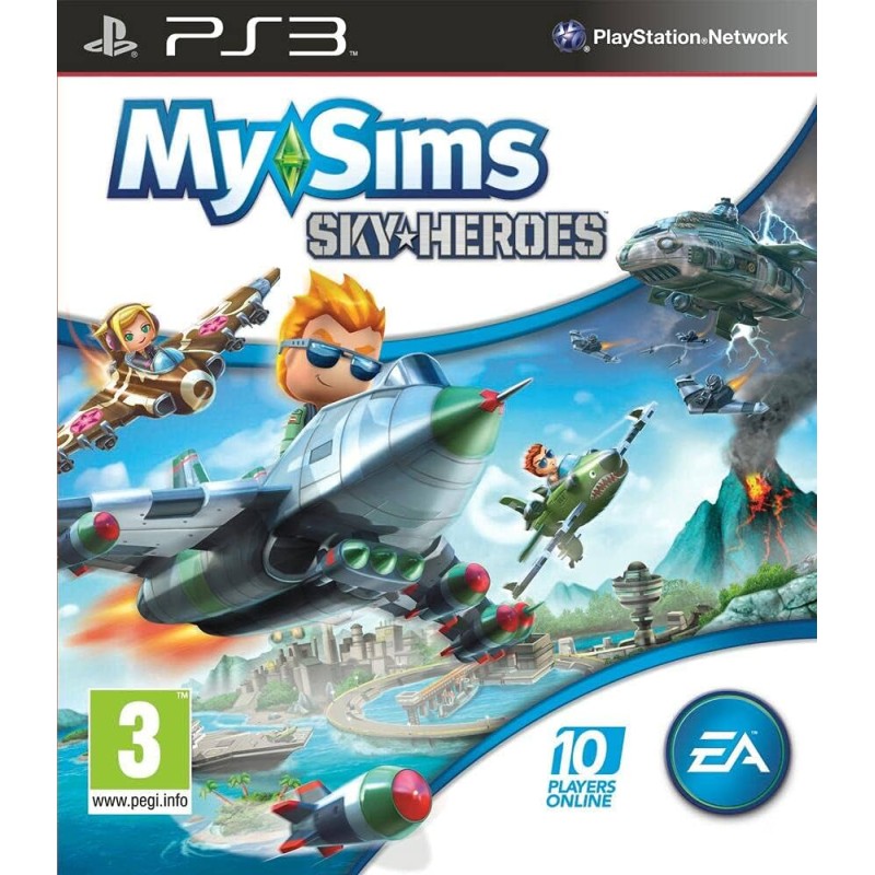 Jeux PS3 : My Sims Sky Heroes - Occasion
