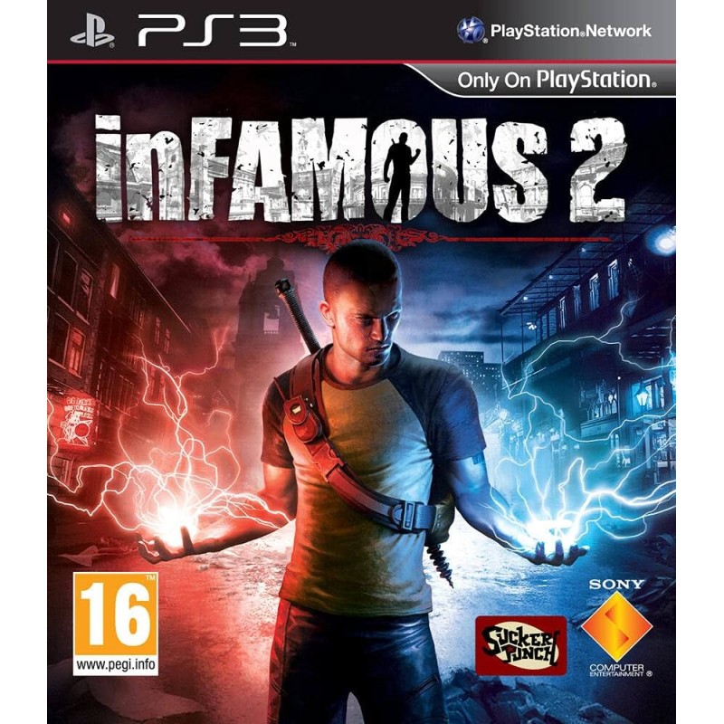 Jeux PS3 : InFamous 2 (Sous Blister) - Occasion