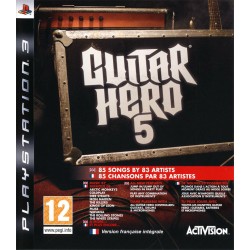 Jeux PS3 : Guitar Hero 5 -...