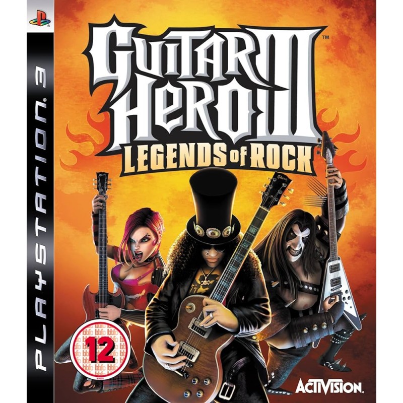 Jeux PS3 : Guitar Hero 3 Legends of Rock - Occasion