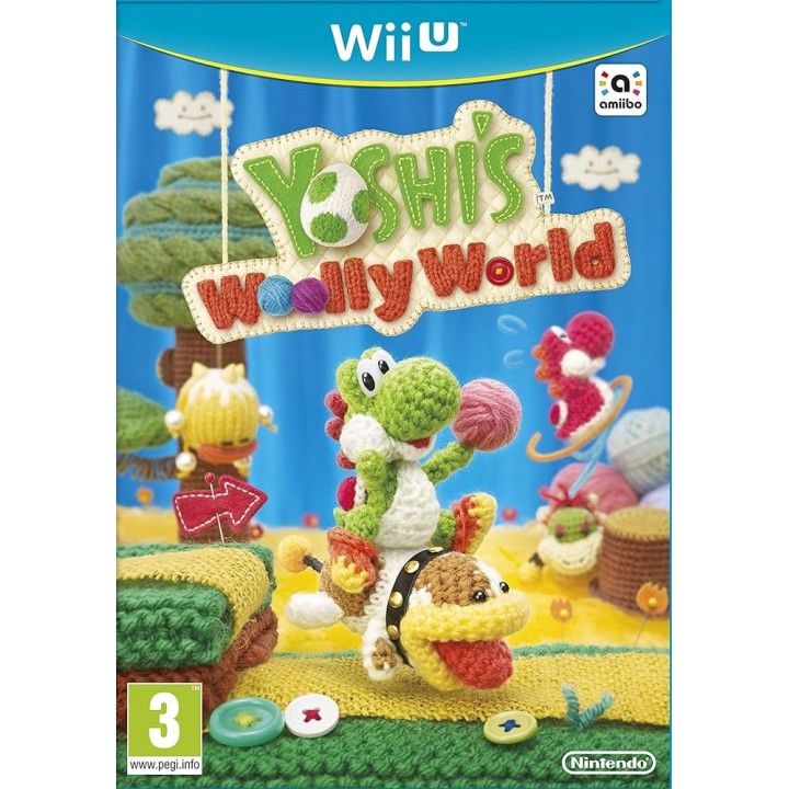 Jeux Wii U : Yoshi's Woolly World - Occasion | Ordiland