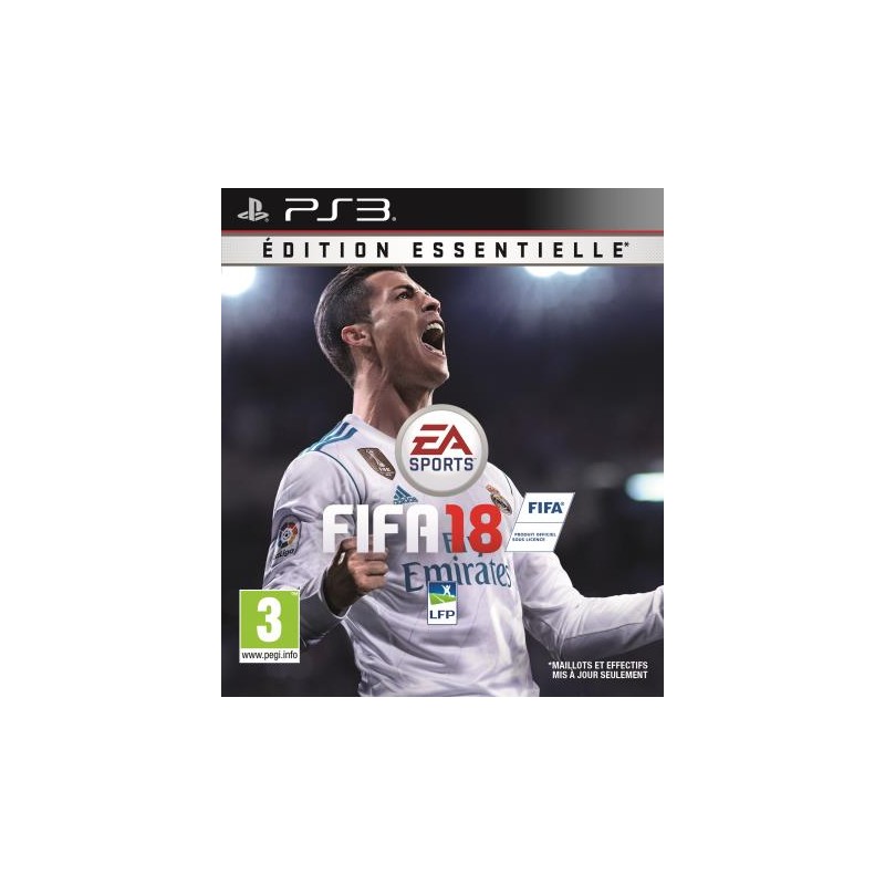 Jeux PS3 : FIFA 18 - Occasion