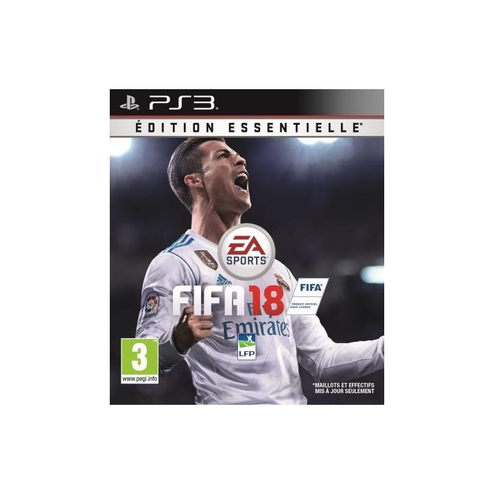 Jeux PS3 : FIFA 18 - Occasion | Ordiland