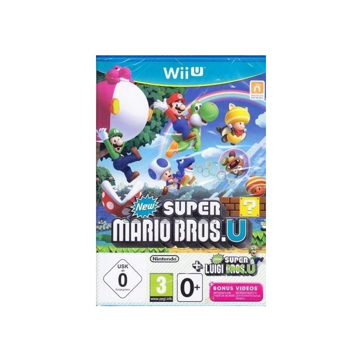 Jeux Wii U : New Super Mario Bros. U - Occasion | Ordiland