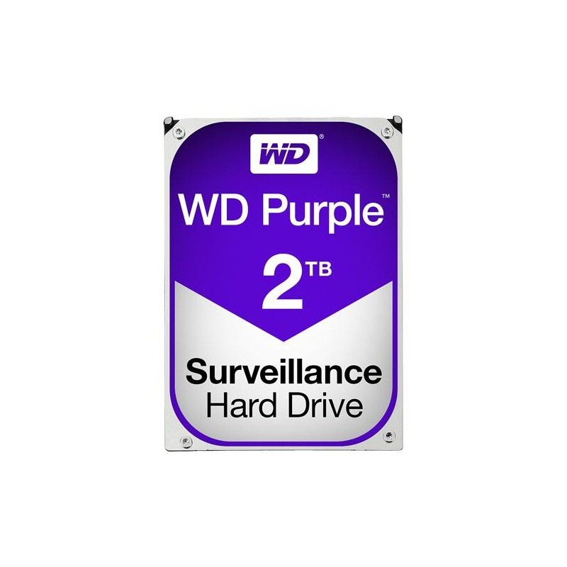 Disque dur 2T° Sata 3.5" Purple - Dédié Vidéosurveillance