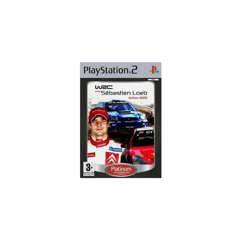 Jeux PS2 : WRC avec Sébastien Loeb - Occasion