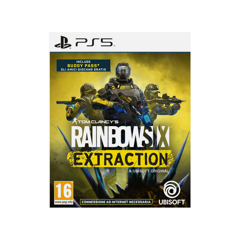 Jeux PS5 : Rainbow Six Extraction - Italien - Occasion