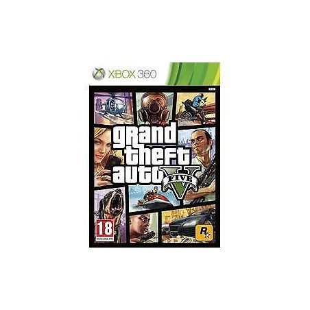 Jeux Xbox 360 : Grand Theft Auto V - Occasion
