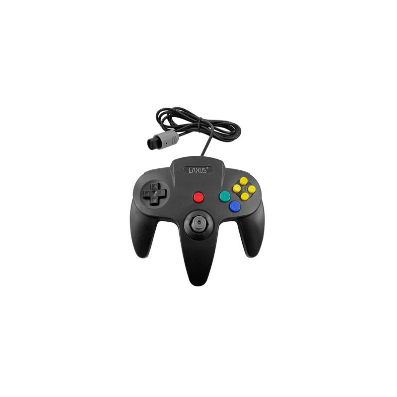 Manette pour Nintendo 64 filaire Freaks And Geeks Noir