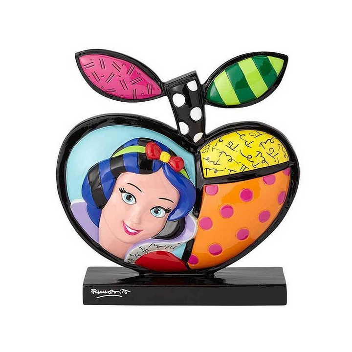 Figurine Disney Britto Blanche Neige pomme Icon | Ordiland