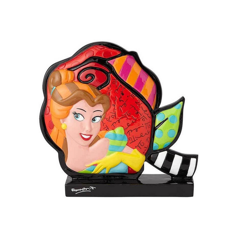 Figurine Disney Britto Belle rose Icon
