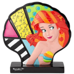 Figurine Disney Britto Ariel coquillage Icon