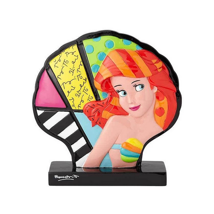 Figurine Disney Britto Ariel coquillage Icon | Ordiland