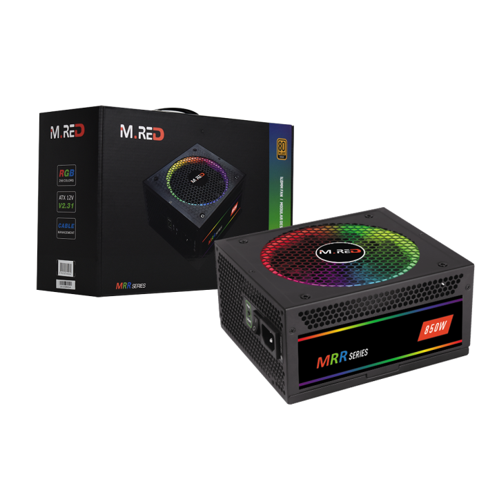 Alimentation M-Red 850Watts RGB Modulaire