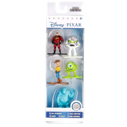 Figurine Disney pack 5 figurines Diecast Nano Metalfigs Disney Pixar 4 cm