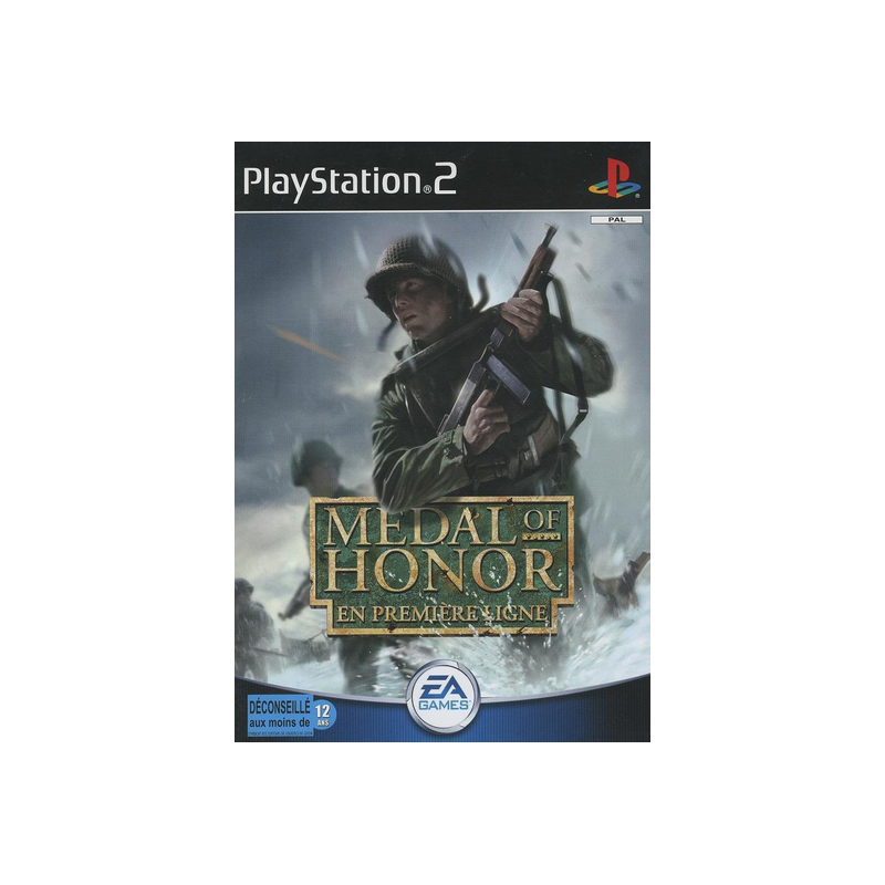 Jeux PS2 - Medal of Honor En Première Ligne - Occasion
