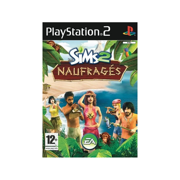 Jeux PS2 : Les Sims 2 Naufragés - Occasion | Ordiland