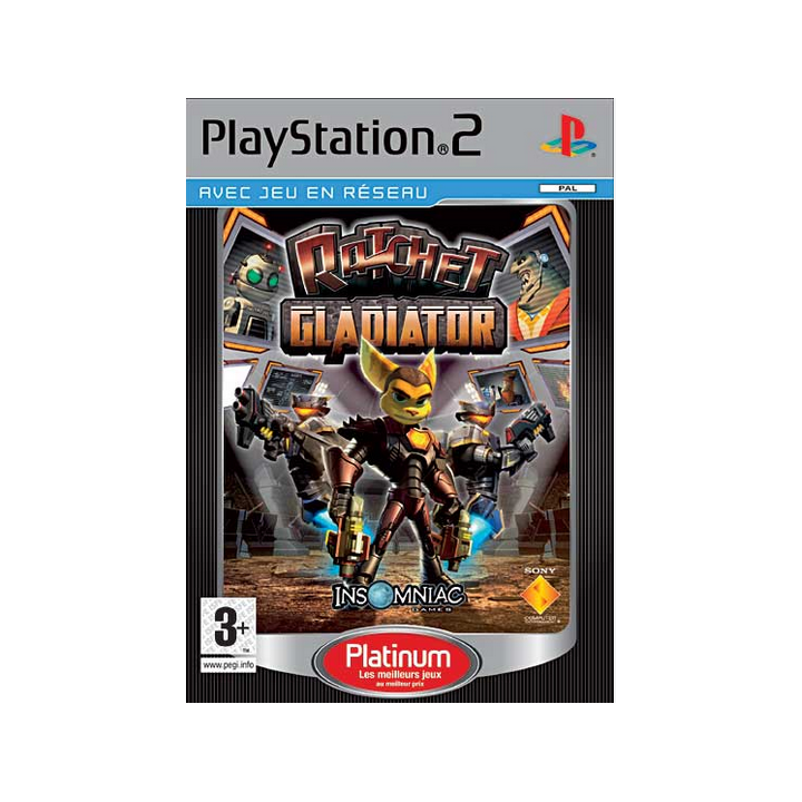 Ratchet : Gladiator PS2 d'occasion | Ordiland Mulhouse