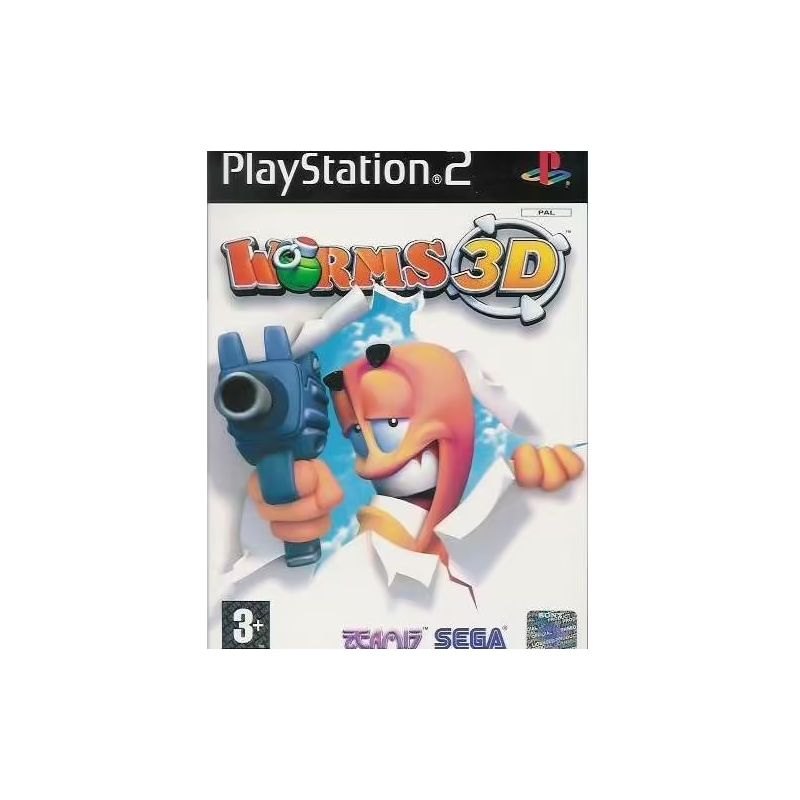 Jeux PS2 - Worms 3D - Occasion