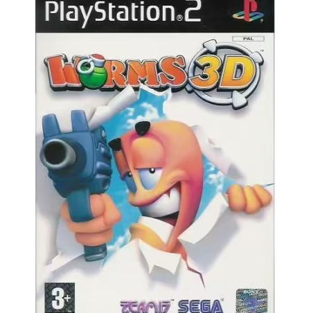 Jeux PS2 - Worms 3D - Occasion