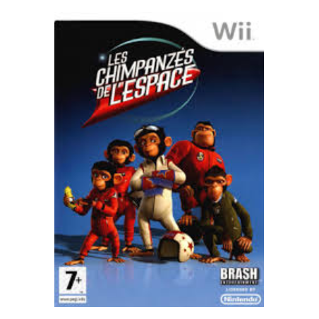 Jeux Wii : Les Chimpanzés de l'Espace - Occasion
