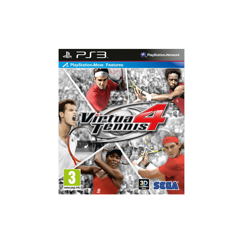 Jeux PS3 : Virtua Tennis 4 - Occasion