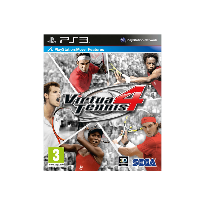 Jeux PS3 : Virtua Tennis 4 - Occasion | Ordiland
