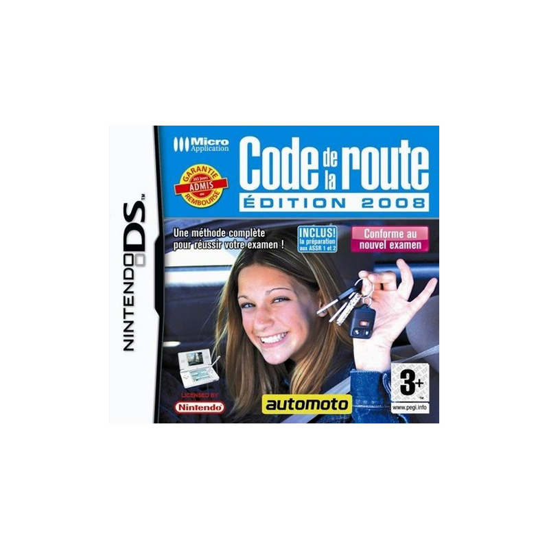 Jeux DS : Code de la Route Édition 2008 - Occasion